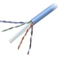 Belkin - 1000FT CAT6 BULK BLUE SOLID 4PR24AWG RISER CABLE T