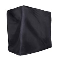 Garden Furniture Set, Garden Table Cover, Patio Furniture Set 210D Heavy Duty Oxford Cloth Outdoor Garden Cover Chair Set (black) (Size : 242x162x100CM)