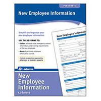 Adams New Employee Information Forms