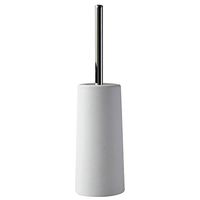 Liangxiang Stainless Steel Toilet Brush with Holder Bathroom Toilet Clean Set (Style-white)