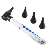 Exceart Diagnostic Otoscope Ear Inspection Scope with LED Light Ear Flashlight Magnifying Lens Ear Care Tools for Kids Adults (Without Battery)