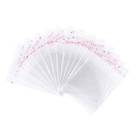 Elecrelive About 1000Pcs 2.8''x1.9'' Clear Resealable Cello Cellophane OPP Bags OPP Cello Bags OPP Poly Bags for Jewelry Candy Cookies Chocolate Decorative Wrappers