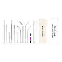 Wonlivingart | Stainless Steel Straws, Reusable Drinking Straws for Various Type of Tumblers (Multi Set of 10)