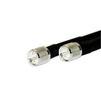 75 Feet Coax Jumper Cable UHF Male PL259 Both Ends 400 Ultra Flex Cable by ABR Industries