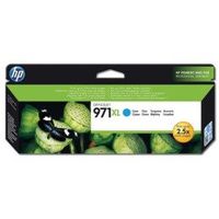 Hewlett Packard [HP] No. 971XL Inkjet Cartridge Page Life 6600pp Cyan Ref CN626AE