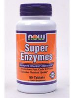 Now Foods Super Enzymes, 90 Tabs (Pack of 3)
