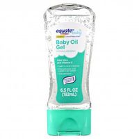 Equate Baby Oil Gel, 6.5 fl oz (Compare to Johnson's Baby) (Pack of 2)