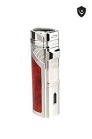 Vector KGM Quattro Quad Flame Lighter in Mahogany