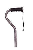 Essential Medical Supply Gentle Touch Offset Cane, Graphite