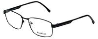 Big and Tall Designer Eyeglasses Big-And-Tall-16-Black in Black 59mm DEMO LENS