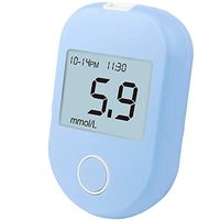 Timagebreze Glucose Monitor Kit Blood Sugar Test Kit Blood Glucose Meter with Strips(50) Lancets(50) Lancing Device Diabetes