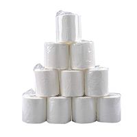 ANOVEL Toilet Paper Towel Soft Toilet Tissue 3 Layers White Bathroom Tissue,Pack of 5 Rolls 10 Rolls
