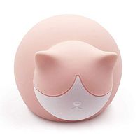 Cat Hot Water Bottle Microwavable Silicone Soft Great for Quick Pain Relief Hot and Cold Therapy (Pink)