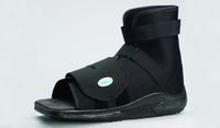 Zenith Medical Supplies Slimline Cast Boot Black Square-Toe Adult Medium