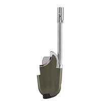 Huakii Butane Flame Lighter, Flexible Neck Refillable Lighter Ignition Tool for Outdoor BBQ Camping(Gold)