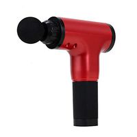 CHT Muscle Massage Gun, Electric Fascia Gun Motion Recovery Massage Gun Impact Gun Deep Vibration Muscle Relaxer (with 4 Massage Heads) (Color : Pink, Size : 7.4V)