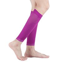 Calf Compression Sleeves for Men & Women (20-30mmhg) - Increase Blood Circulation & Calf Pain Relief - Faster Recovery Leg & Footless Compression Socks for Sports,Running,Shin Splints,Varicose Veins