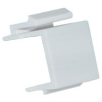 ACL Blank Keystone Insert, White, 3 Pack