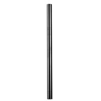 Hot Sale! Hongxin Metal Straw Stainless Steel Straw Reusable Drinking Straw Diameter 12mm Titanium Polychromatic Mixing Tube Party Bar Accessories Creative Gift (Black)
