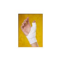 Corflex Thumb Tendonitis Brace - Thumb Immobilizer Splint-S-Right - White