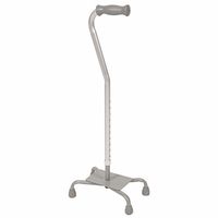 PCP Quad Cane, Adjustable Height, Sturdy Base, Large Base