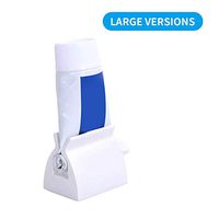 SUNJULY Toothpaste Tube Squeezer, Rolling Toothpaste Tube Squeezing Toothpaste Holder, Toothpaste Squeezer Multifunctional Manual Rotate Tool Stand Bathroom Washroom Family