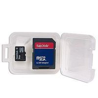 SanDisk 8 GB microSDHC Card with SD Adapter