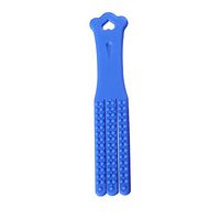Kedelak Self Back Tapping Massage Hammer Meridian Beats The Stick Cervical Health Care Beats The Board Arm Back Leg Self Massage Stick Acupoint Silicone for Soreback Relieve Relaxation Muscle (B)