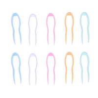 Healifty Contact Lens Tweezers Silicone Contact Lens Carrier Lens Inserter 10Pcs