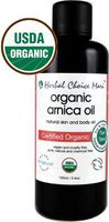Herbal Choice Mari Arnica Oil 100ml/ 3.38oz Bottle (Organic)