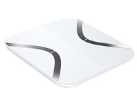 Body Fat Scale, DEWEL Digital Weight Scale Wireless Bluetooth Bathroom Scale 12 Accurate Measurement Body Composition Monitor with Free Fitness App Tracks BMI Muscle Mass Body Weight and More (White)