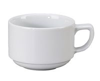 Vertex China AL-35 Alpine Demitasse Stacking Cup, 2-5/8", 4 oz, Bright White (Pack of 36)