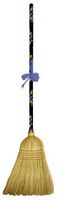 Cute Tools Garden Broom - Landscaping Instrument, Sweep and Dust With This Garden Accessory, Hand Painted Wooden Broomstick In The USA, Durable Yard and Gardening Equipment From CuteTools! - Art For A Cause, Blueberry