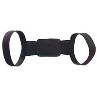 Humpback Back Support Belt,Adults Kids Humpback Corrector Invisible Shoulder Posture Belt (Black M)