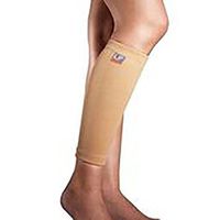 LP Four-Way Stretch Shin Support (Unisex; Natural), Large
