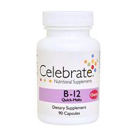 Celebrate Vitamins B12 Sublingual - Cherry - 90 Count
