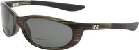 Ono's Llano Polarized Bi-Focal Sunglasses in Black with Grey Tinted Lens