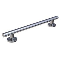 Keeney GB2023-36PC Recessed Flange Grab Bar 1.25 Dia x 36 In., Polished Chrome