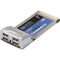 Micro Innovations usb750r Micro USB 2.0 4-Port PC Card