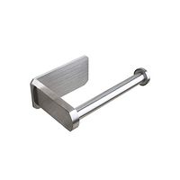 Gopeak Self Adhesive Toilet Tissue Holder Towel Holder for Bathroom Stick on Wall Stainless Steel
