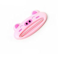 Fdit 3 Pack Tube Squeezer Cute Cartoon Animal Shaped/Toothpaste Squeezer Dispenser(Pig)