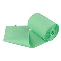 Qsbon 90 Counts 8 Gallon Compostable Kitchen Trash Bags, Green