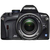 Olympus E-420 10.0 Megapixel Digital SLR Camera with 14mm - 42mm f/3.5-f/5.6 ...