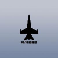 MACBOOK DECORATION HOME DECOR BIKE ART MILITARY SOLDIER VINYL ADHESIVE VINYL DECAL DIE CUT WINDOW WALL WALL ART AUTO LAPTOP HELMET CAR NOTEBOOK BLACK DECOR F-A-18 HORNET