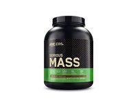 OPTIMUM NUTRITION Serious Mass Weight Gainer Protein Powder, Vitamin C, Zinc and Vitamin D for Immune Support, Chocolate, 6 Pound (Packaging May Vary)
