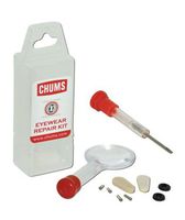 Chums Eyewear/Sunglasses Repair Kit Screwdriver, Magnifying Glass, Frame Pads, Screws and Gasket