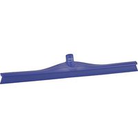 Vikan 71608 Rubber Polypropylene Frame Single Blade Squeegee, 24", Purple