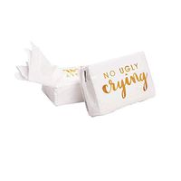 No Ugly Crying Tissues - Wedding Favor Packs - 10 Packs