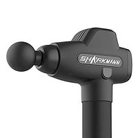 SHARKMANN Massage Gun Deep Tissue Percussion Muscle Massager Guns for Athletes Pain Relief Therapy and Relaxation, Handheld Vibration Portable Drill Massager Device- Quiet, 20 Speed (Black)