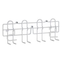 Style Selections 16-in W x 5.88-in-Tier Door/Wall Mount Metal Mop and Broom Holder